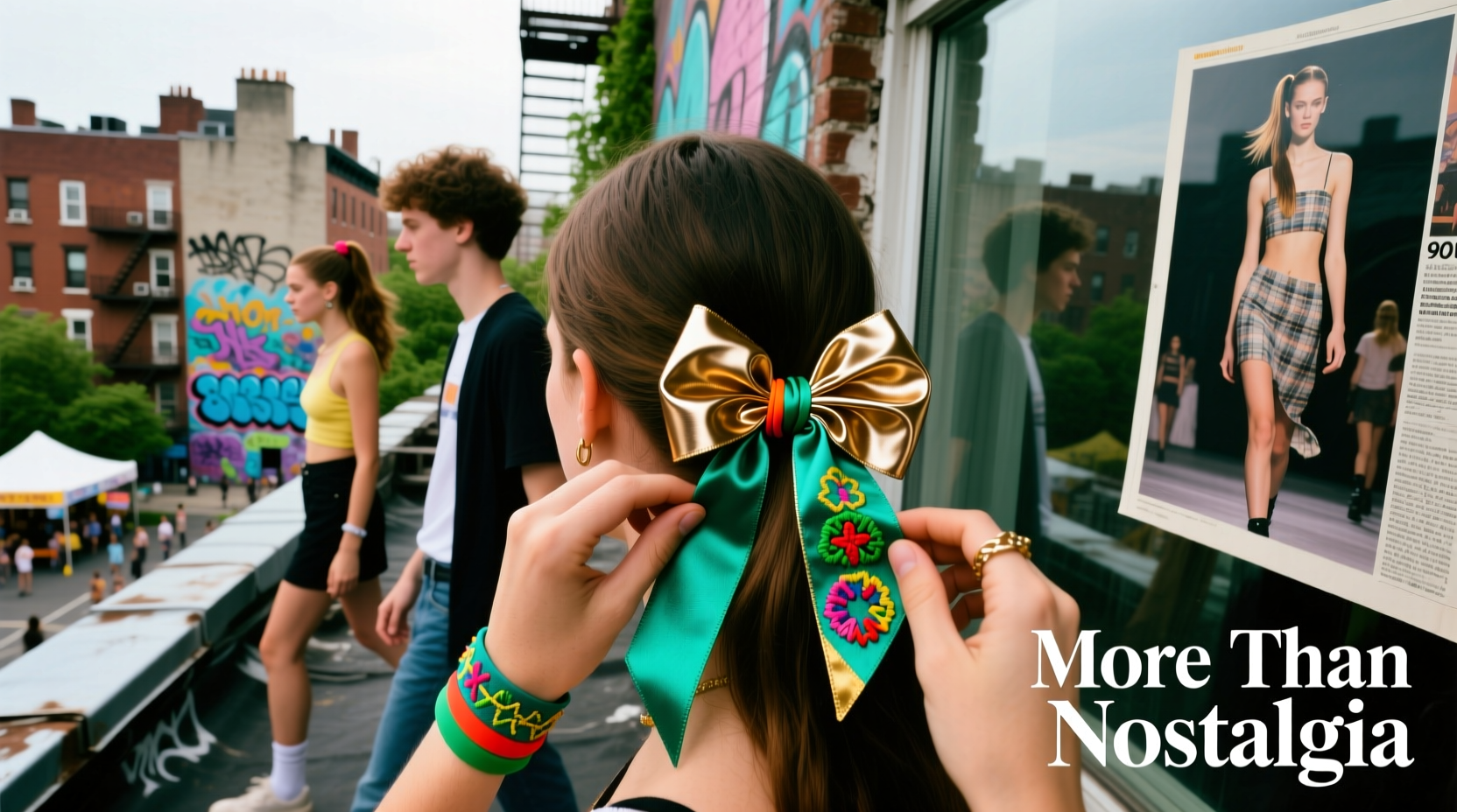 why did scrunchies return as a fashion staple beyond nostalgia