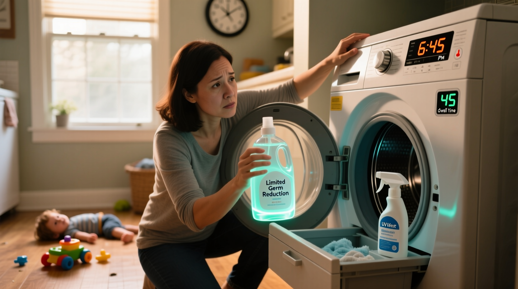 uv laundry sanitizers truth for busy parents