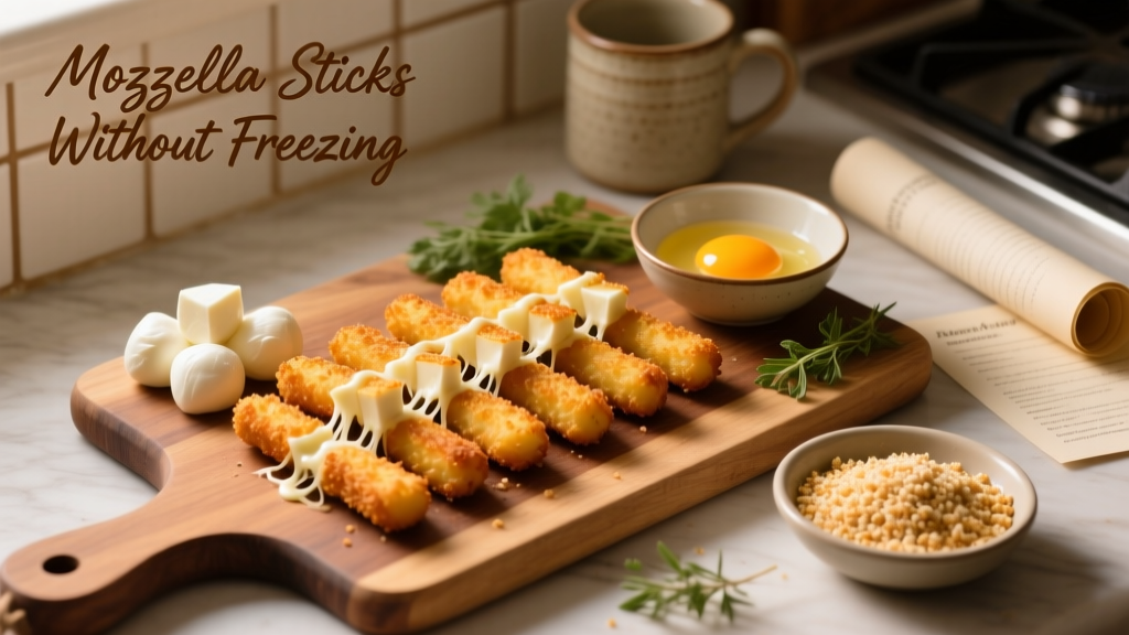 Mozzarella Sticks Without Freezing: Air Fryer Guide