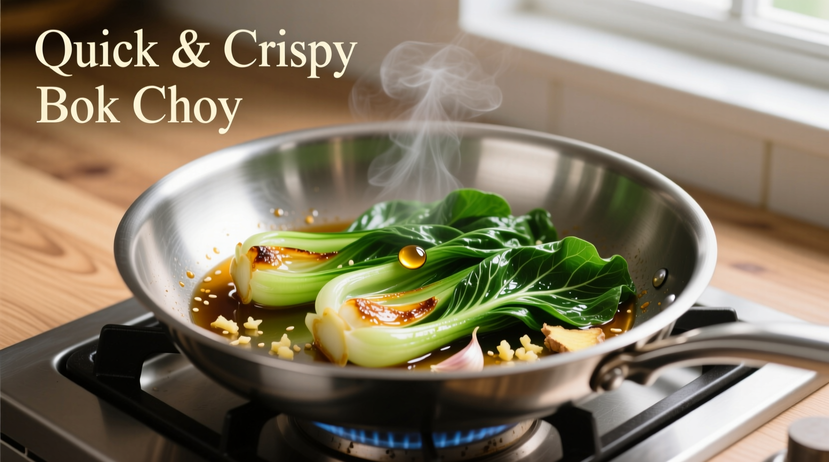 Perfect Pan-Cooked Bok Choy: 8-Minute Method