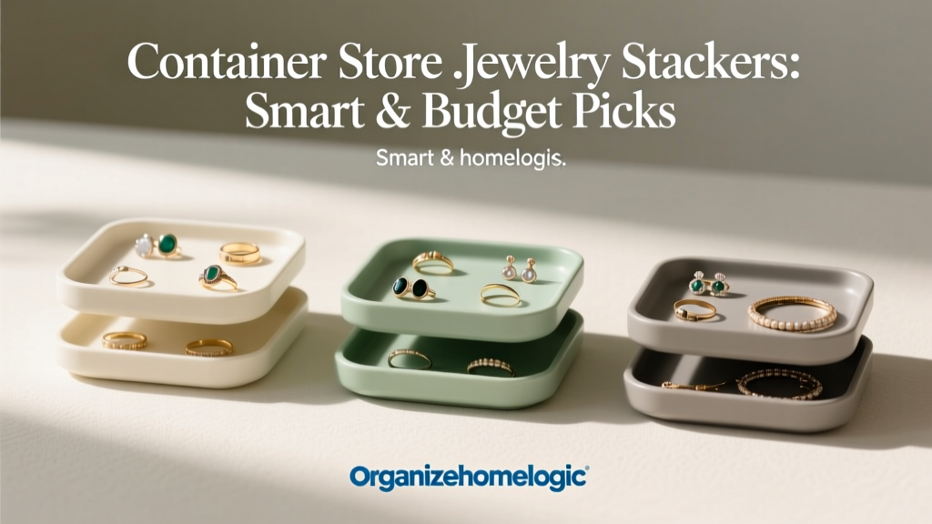 Container Store Jewelry Stackers: Smart & Budget Picks