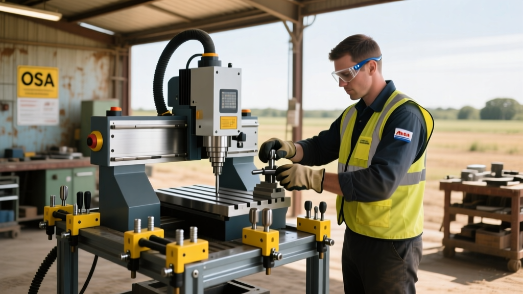 Safe Tooling for CNC Machines in Portable Field Operations