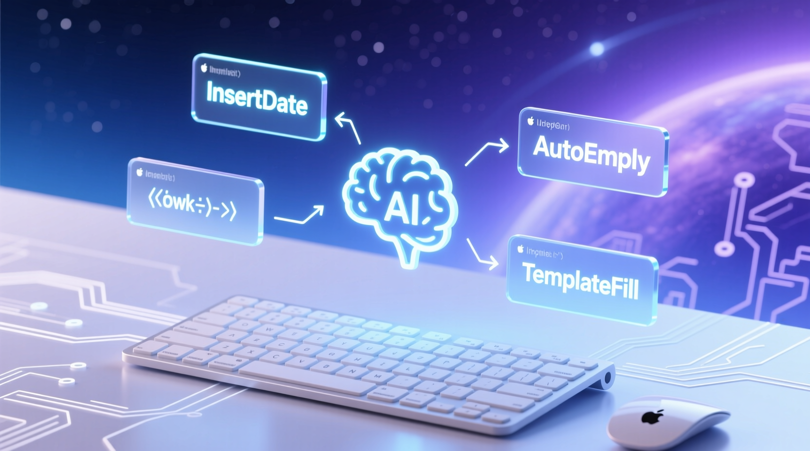 automate repetitive typing with snippits