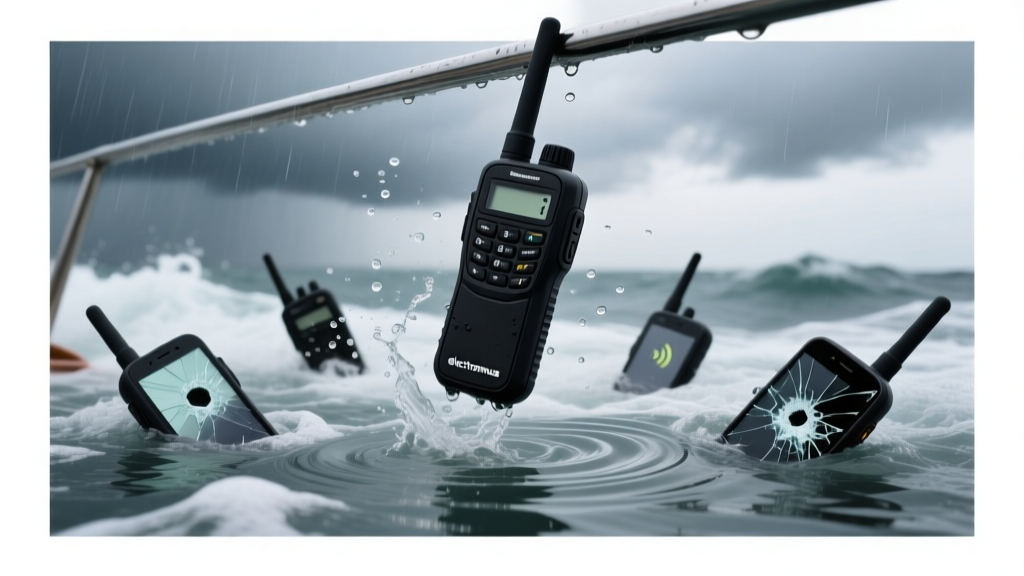 Waterproof Satellite Phone Which One Actually Survives Rain Waves? We Dropped 5 Models Off a Boat, Submerged Them in Saltwater, and Tested Real-World Signal Retention — Here’s the Only One That Never Failed