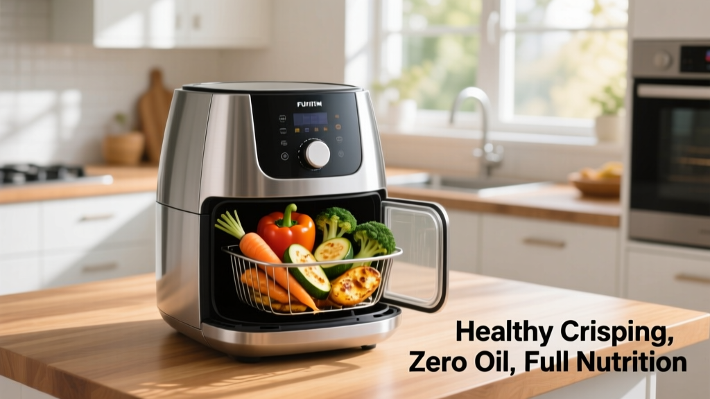 Air Fryers with Metal Baskets: Healthier, Safer Crisping