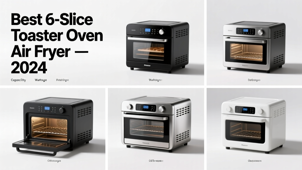 Best 6-Slice Toaster Oven Air Fryer (2024 Guide)