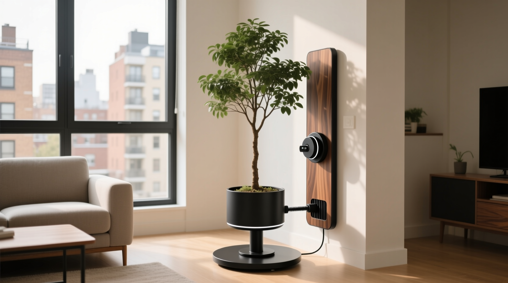 is a rotating tree stand worth it for small apartments where space limits viewing angles