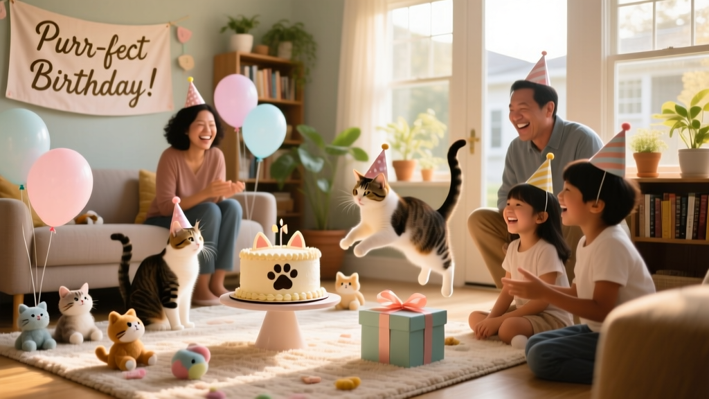 How to Throw a Cat Birthday Party