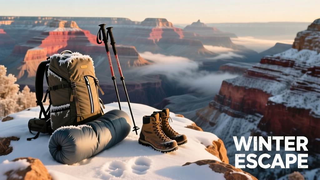 Grand Canyon in Winter: A Solo Hiker’s 7-Day Expedition Through Subzero Silence