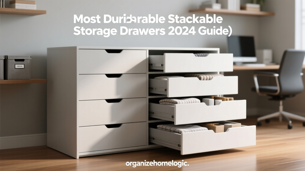 Most Durable Stackable Storage Drawers (2024)