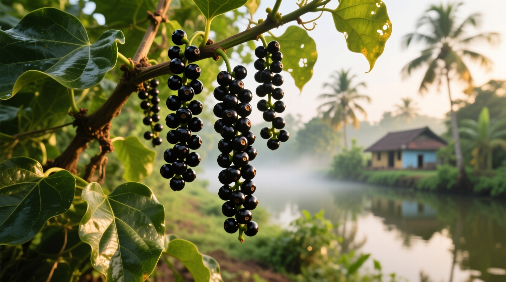 peppercorns native origin kerala india explained