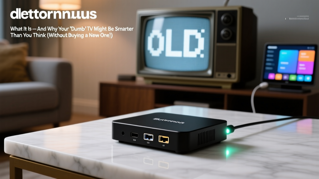Smart TV Converter Device What It Is — And Why Your 'Dumb' TV Might Be Smarter Than You Think (Without Buying a New One)