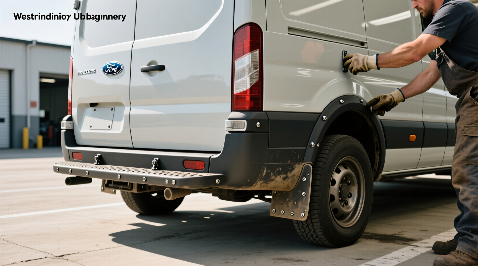 How to choose ford transit rear mudguard, How to fit Ford Transit mud flaps?