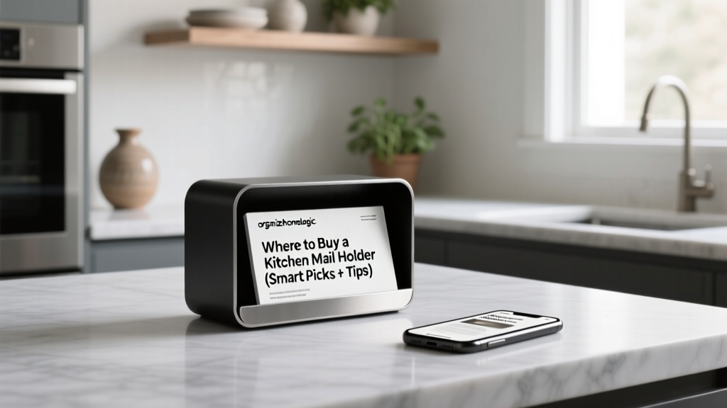 Where to Buy a Kitchen Mail Holder (Smart Picks + Tips)