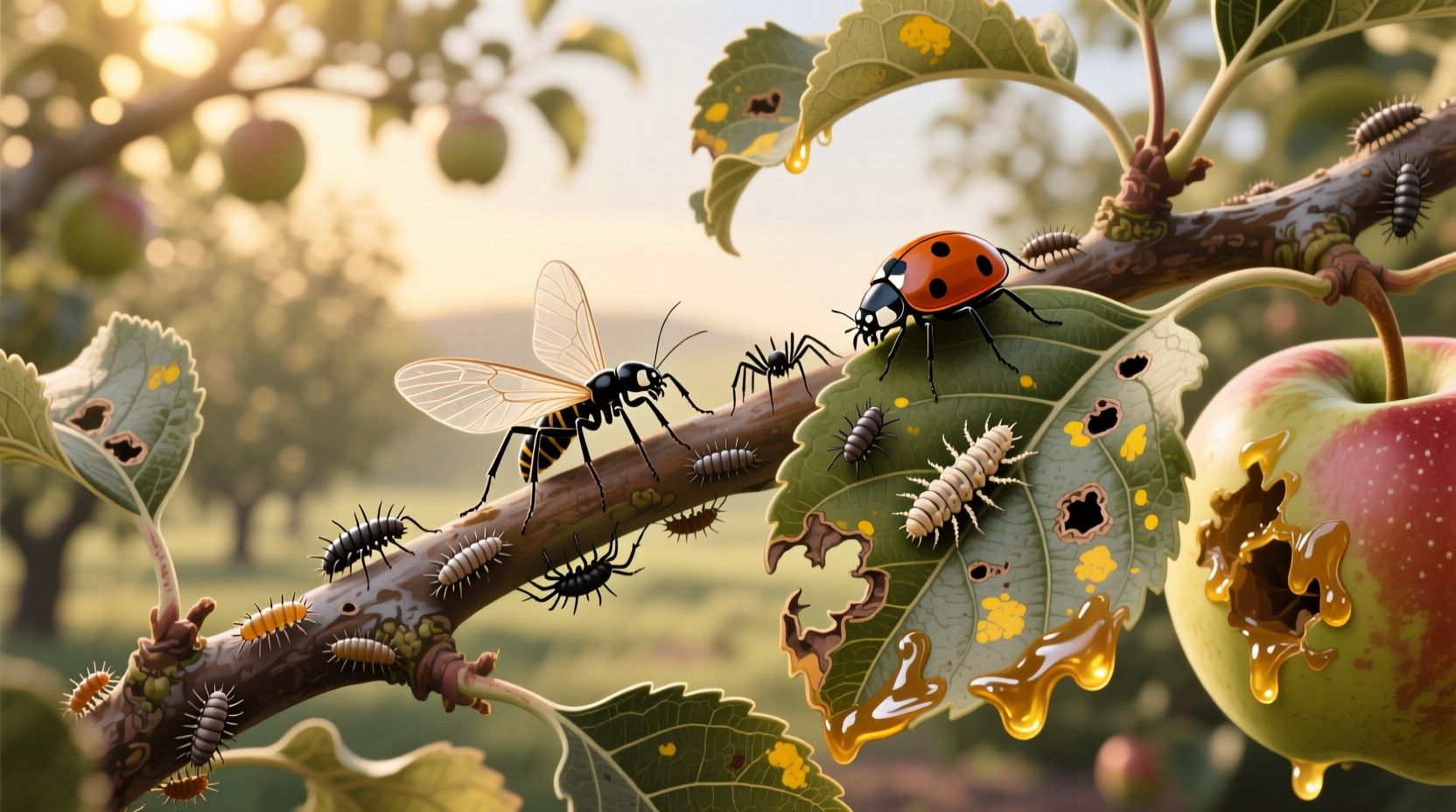 apple tree pests