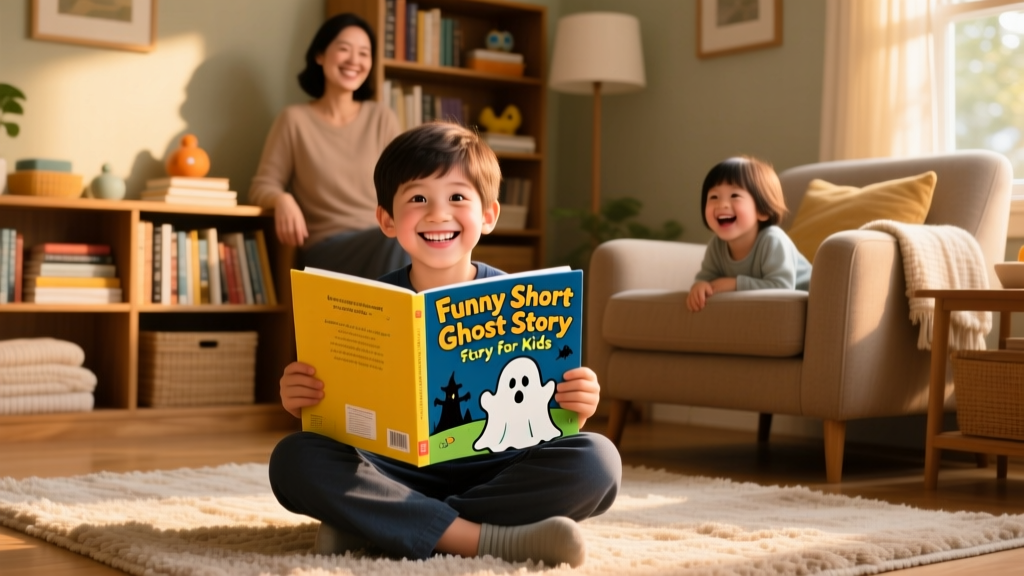 The Case of the Poltergeist Pop-Tart: A Funny Short Scary Ghost Story for Kids (Ages 5–10)