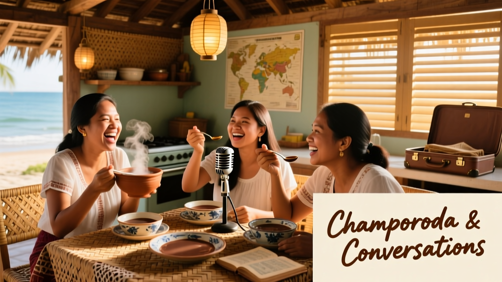 Champorado and Conversation: How the Women Who Travel Podcast Turned a Filipino Breakfast Staple into a Lens for Cultural Intimacy