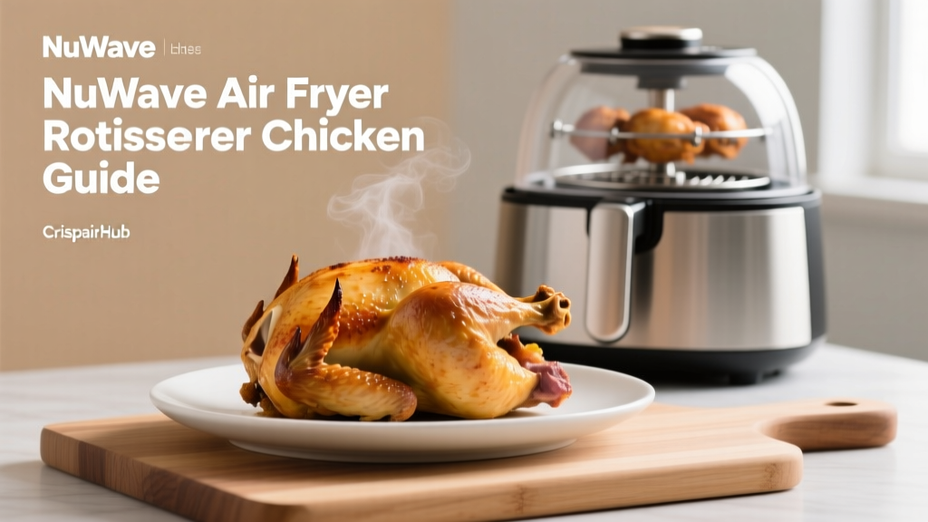 NuWave Air Fryer Rotisserie Chicken Guide