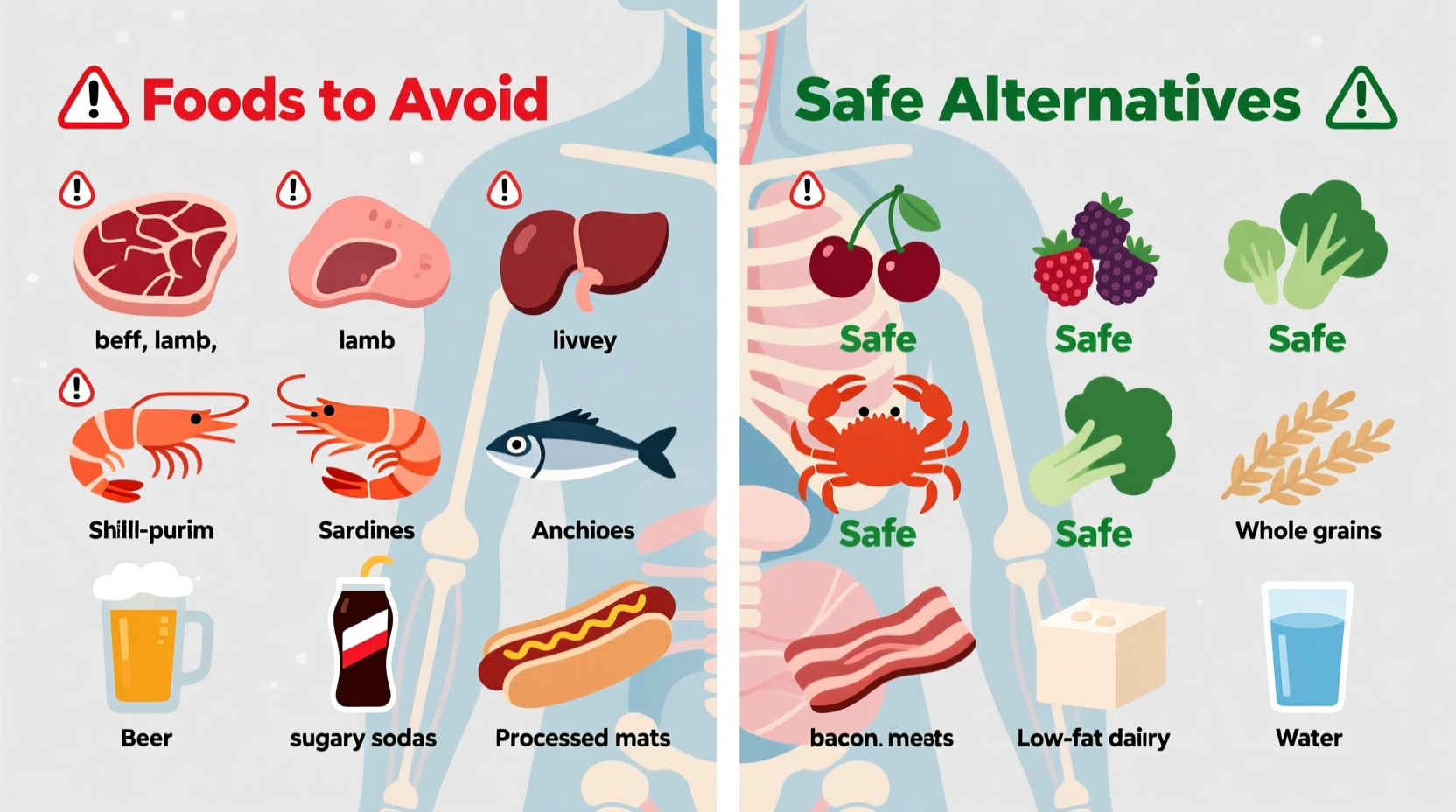 Top 10 Foods to Avoid with Gout: Expert Guide