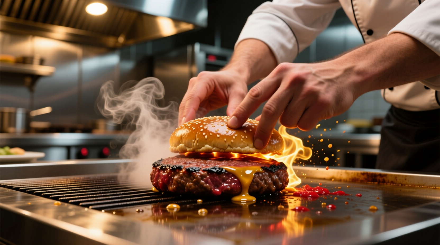 smash your burgers the correct way