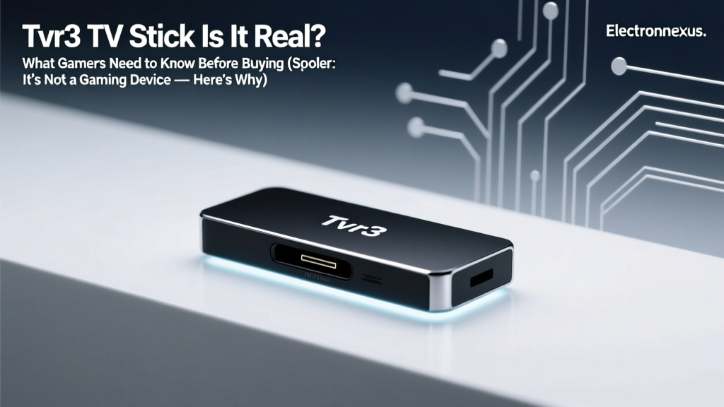 Tvr3 TV Stick Is It Real? What Gamers Need to Know Before Buying (Spoiler: It’s Not a Gaming Device — Here’s Why)