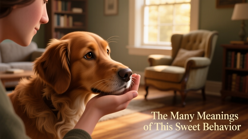Does Your Dog Nuzzle? The Many Meanings of This Sweet Behavior