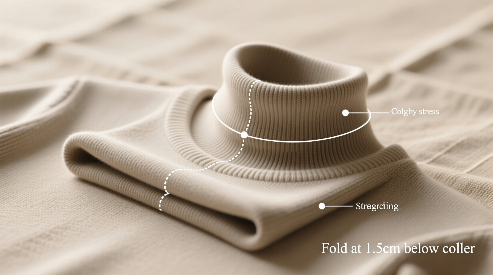 turtleneck organization folded vs hung for neck stretch prevention