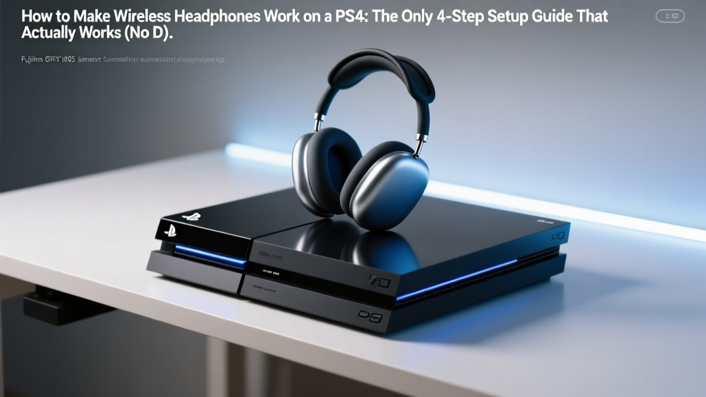 PS4 Wireless Headphones Setup: The Real Fix (2026)