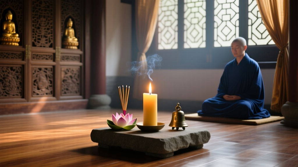 Candle in Buddhist: Cultural Dream Symbolism