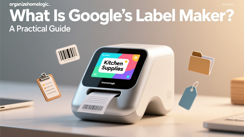 What Is Google's Label Maker? A Practical Guide