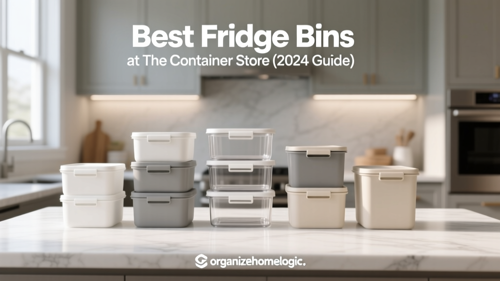 Best Fridge Bins at The Container Store (2024 Guide)