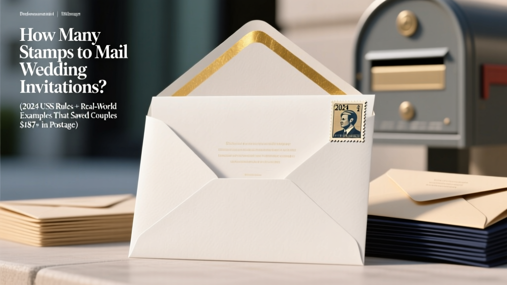 Wedding Invitation Stamps: 2026 USPS Rules & Savings