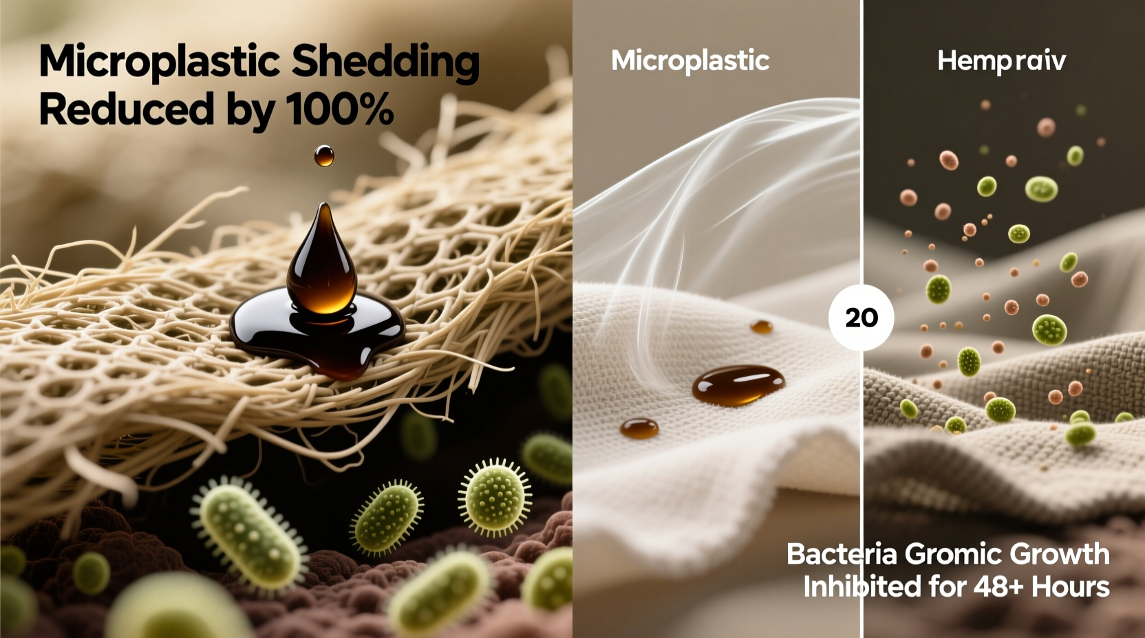 hemp vs organic cotton grease bacteria truth