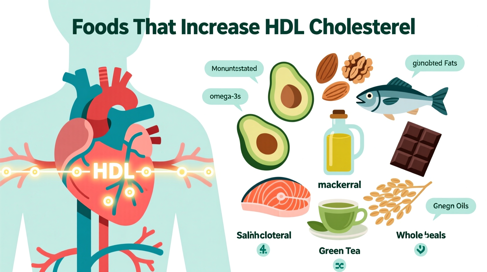Foods That Increase HDL: Science-Backed Guide for Heart Health