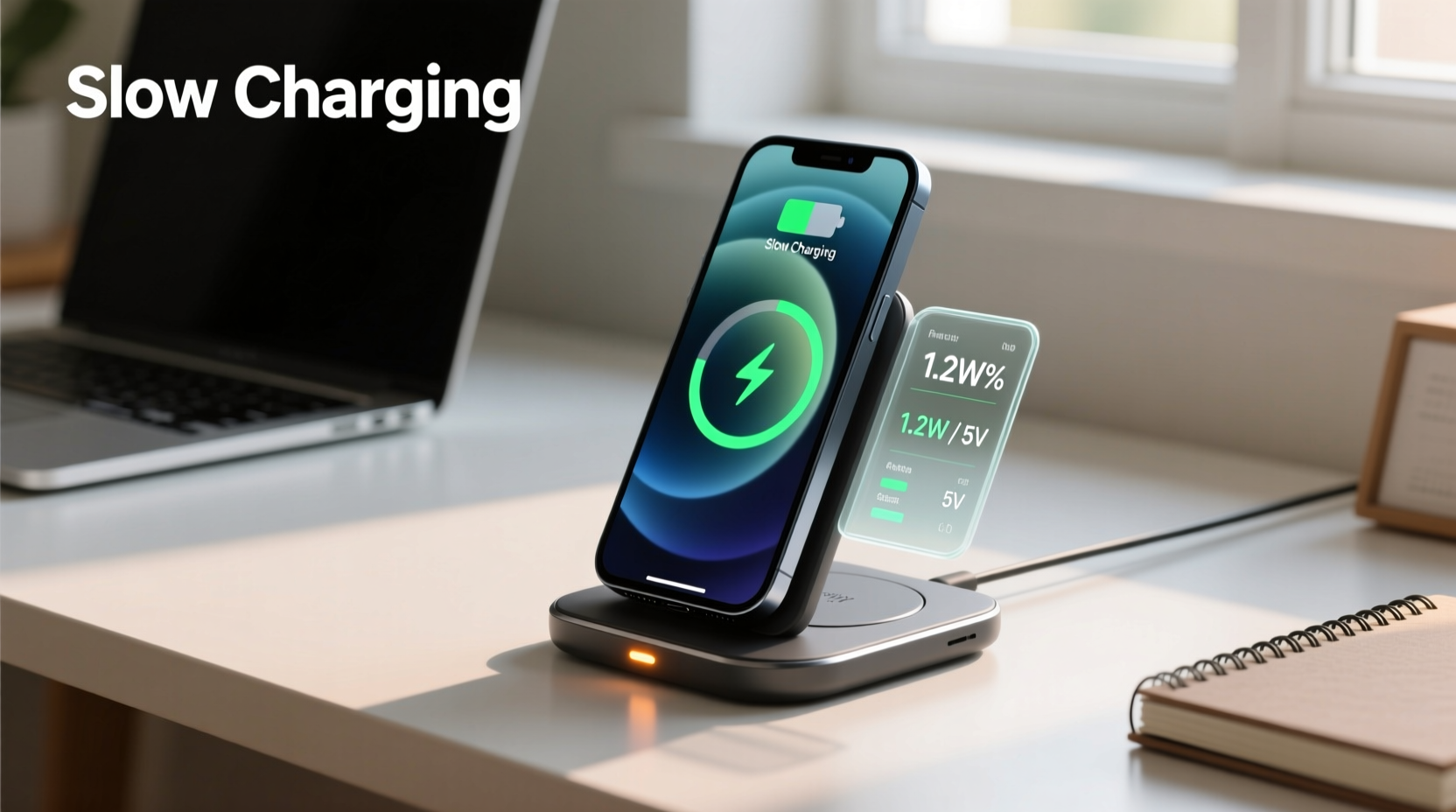 wireless charging pad slow charging is it normal or time to replace