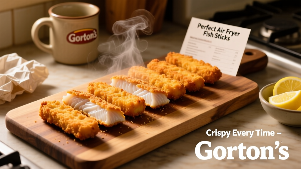 How to Air Fry Gorton’s Fish Sticks Perfectly (Crispy Every Time!)