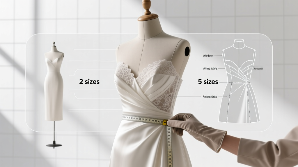 How Many Sizes Can Wedding Dress Be Taken In