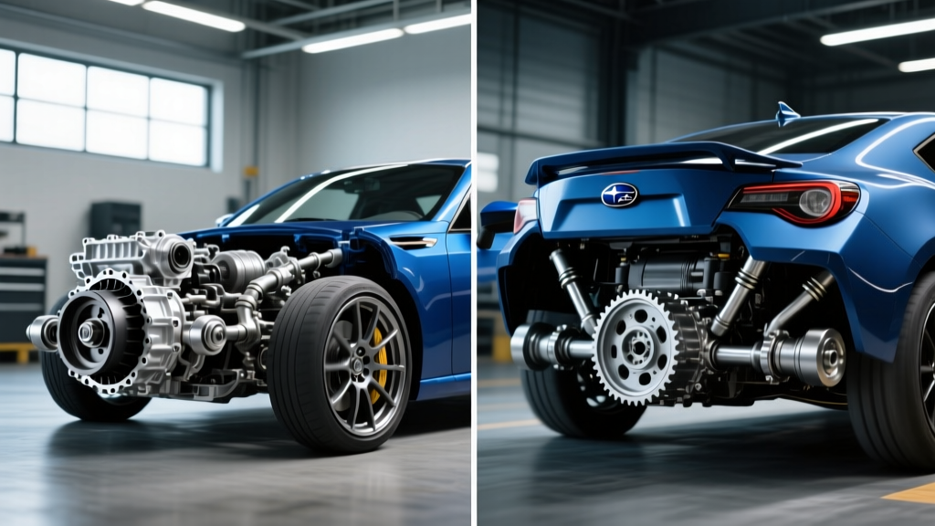 Diagnosing FWD vs the RWD Subaru BRZ Drivetrain Layout
