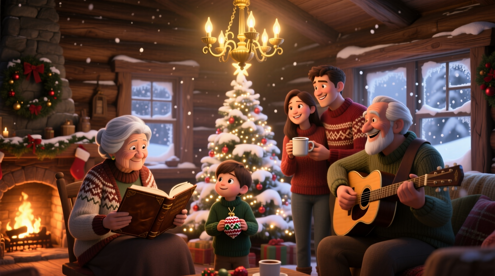 a perfect christmas cast