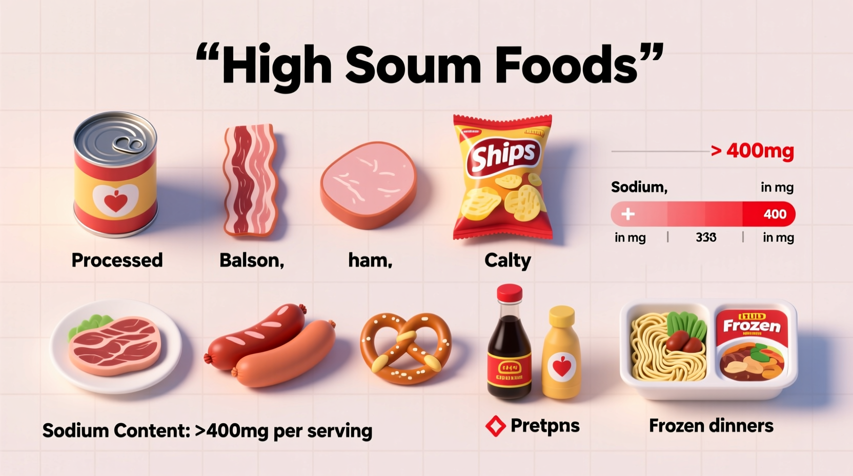 Top High-Sodium Foods: What to Know for Healthier Choices