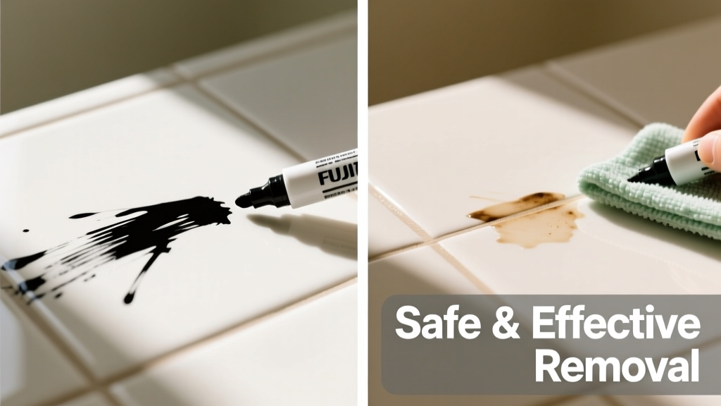 How to Remove Permanent Marker Stains Safely