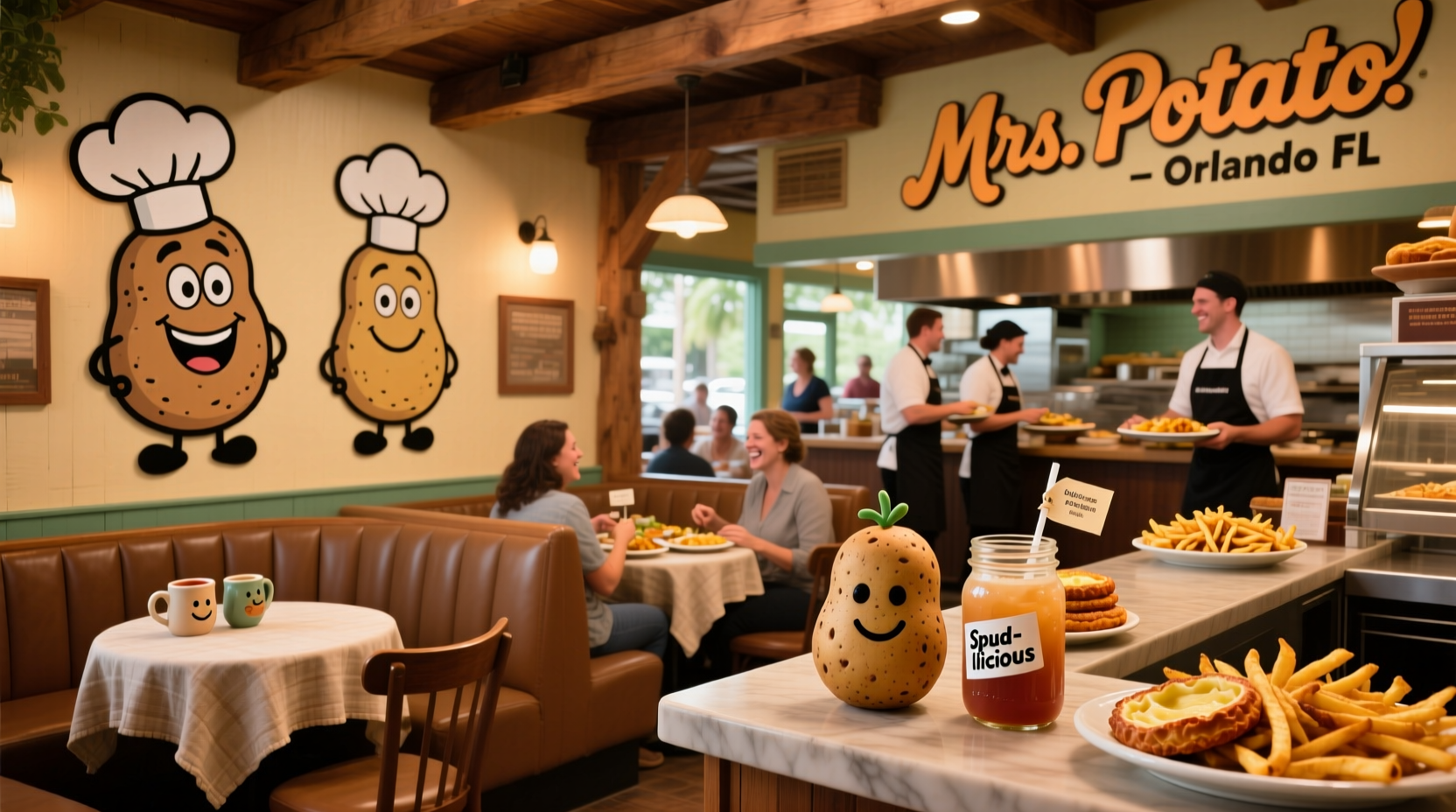 Mrs. Potato Restaurant Orlando FL: Address, Hours & Menu Guide