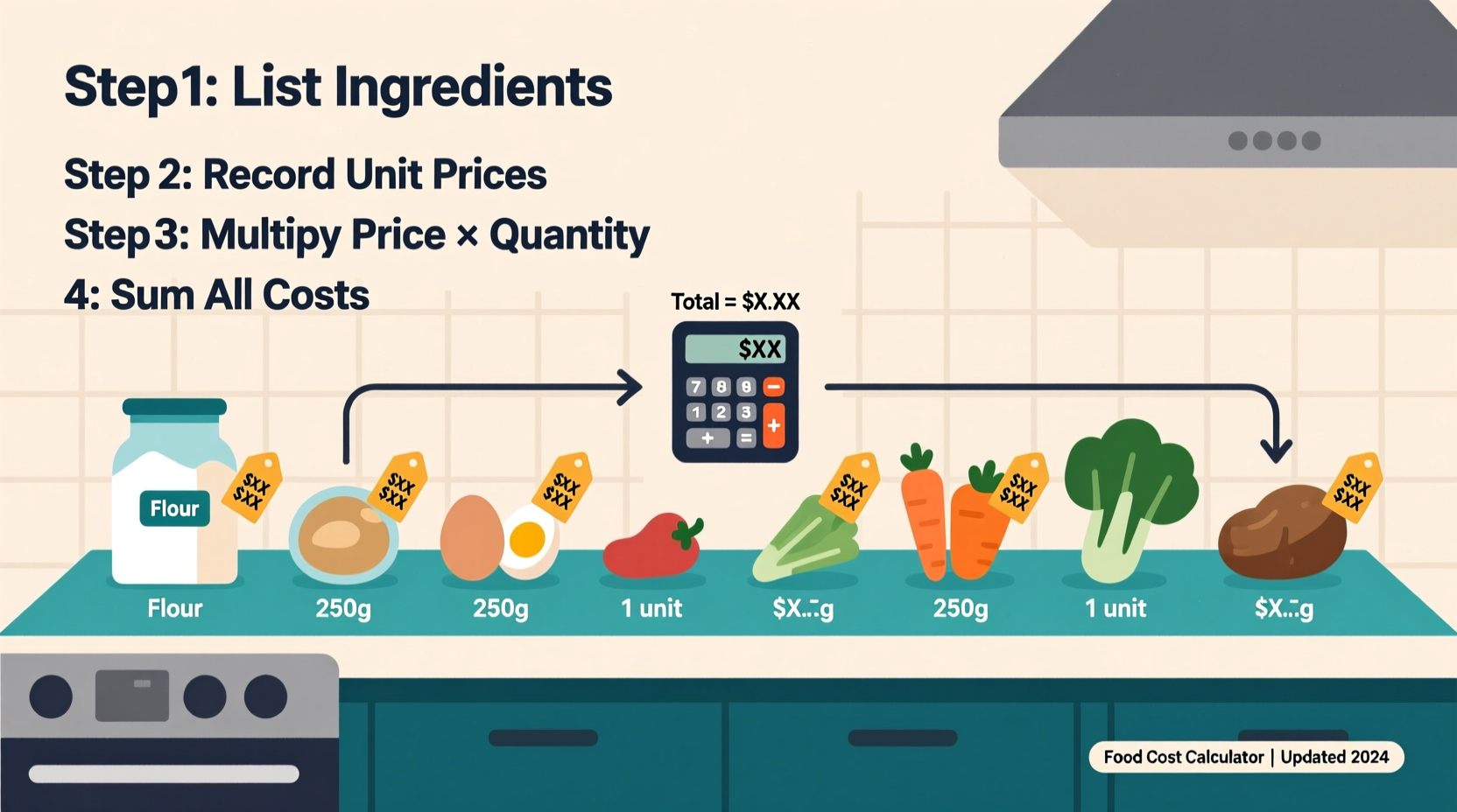 how to calculate food cost