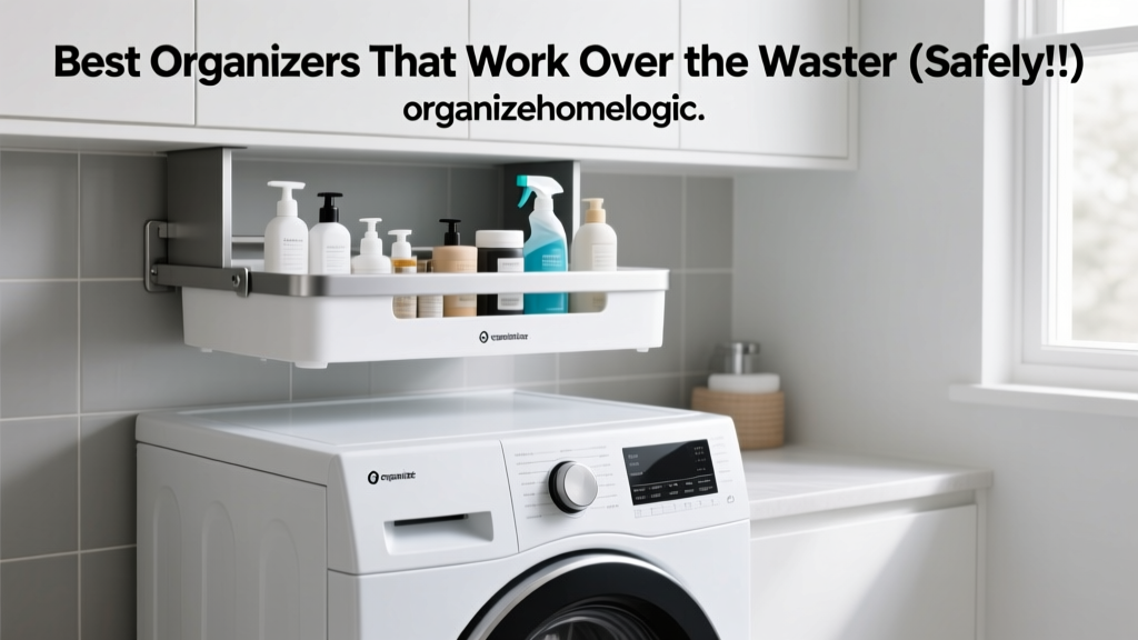 Best Organizers That Work Over the Washer (Safely!)