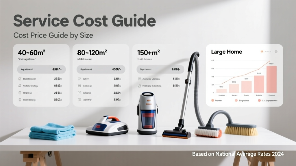 House Cleaning Cost: Price Guide by Size & Service