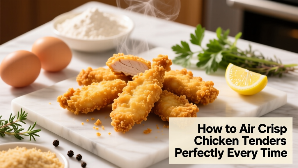 How to Air Crisp Chicken Tenders Perfectly (Every Time!)