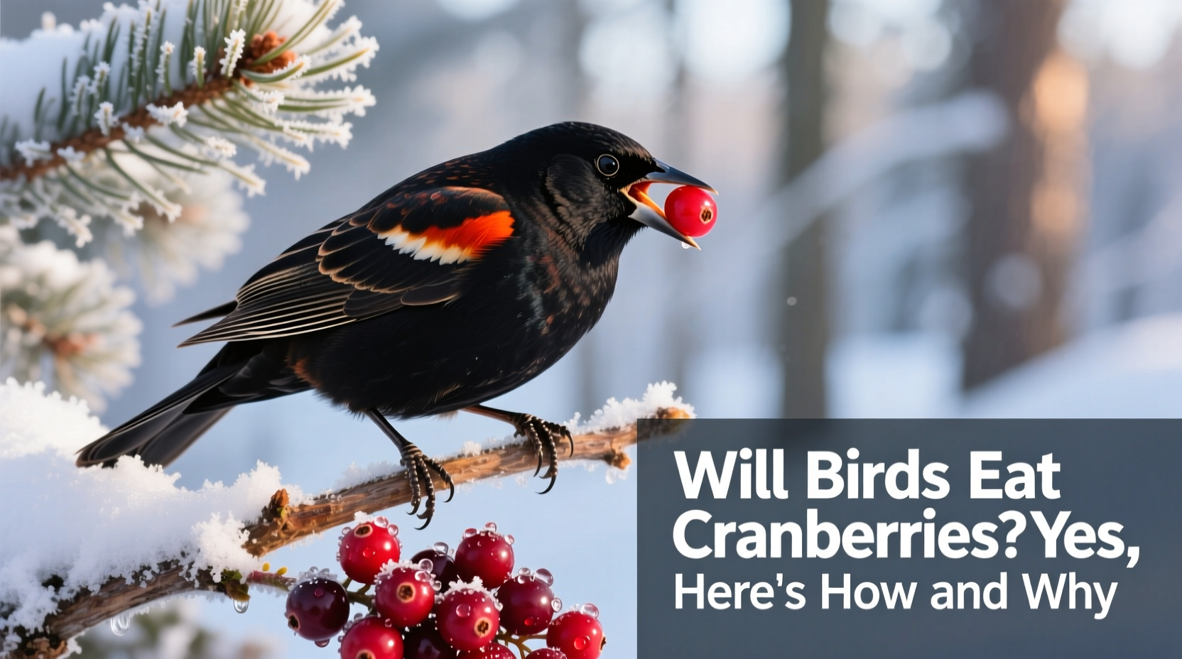 will birds eat cranberries