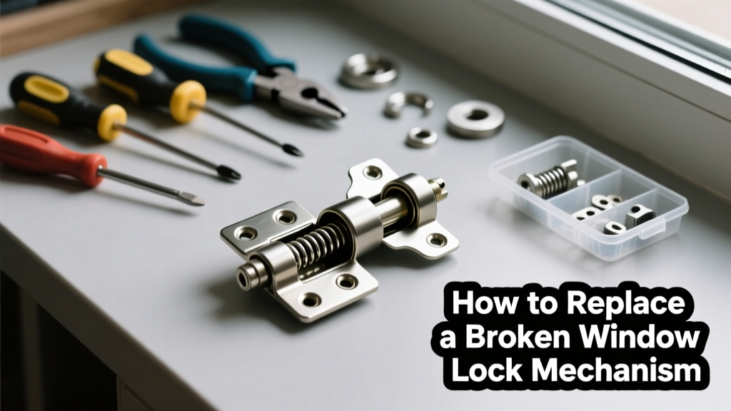 How to Replace a Broken Window Lock Mechanism