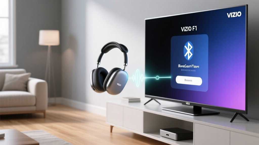 VIZIO 65 F1 Wireless Headphones Setup (2026)
