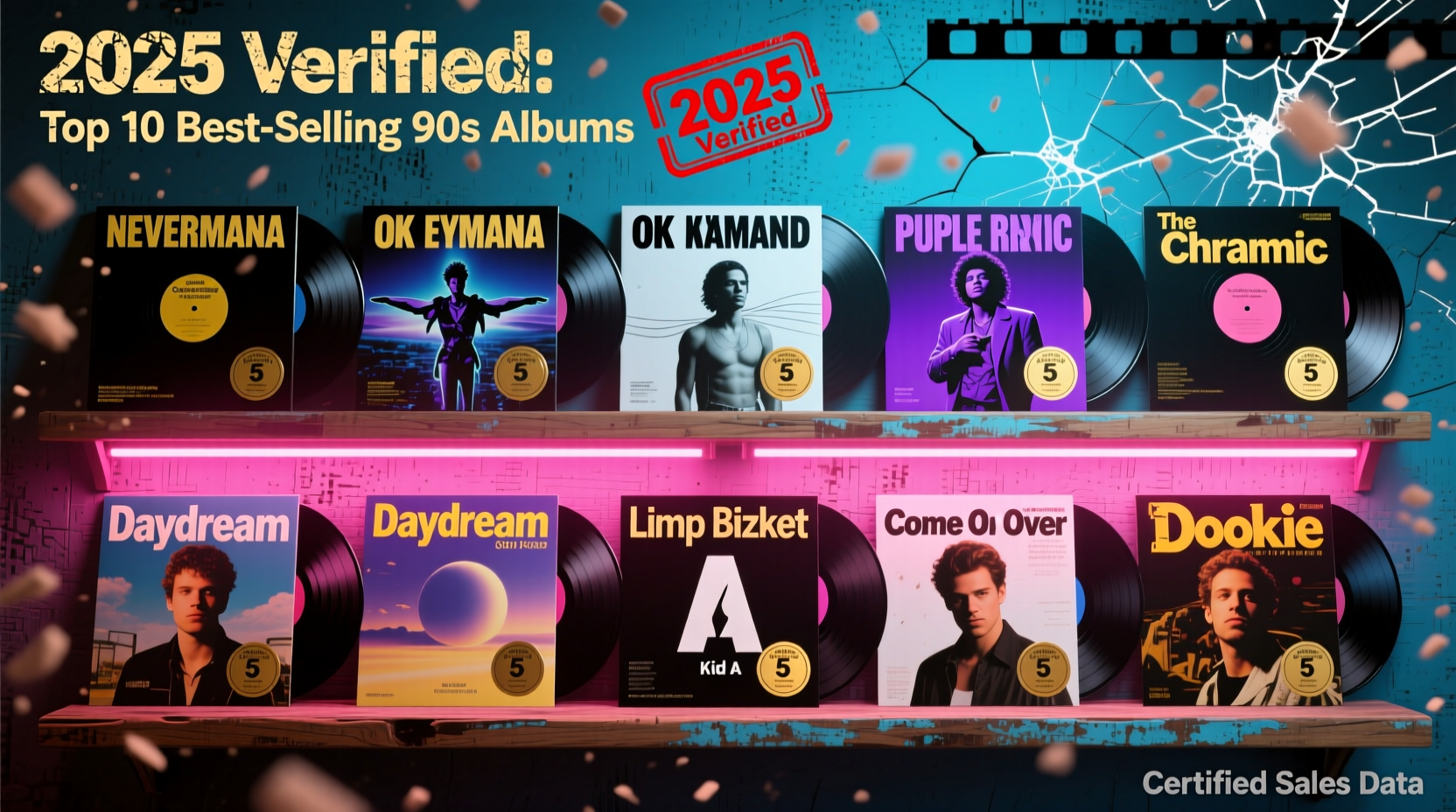 best selling albums of the 90s